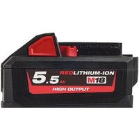 Аккумулятор Milwaukee M18 HB5.5 4932464712 (18В/5.5 Ah) - Превью изображения №2 — Интернет-магазин 55texno.by