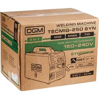 Сварочный инвертор DGM TECMIG-250 SYN - Превью изображения №9 — Интернет-магазин 55texno.by
