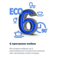 Настольная посудомоечная машина MAUNFELD MLP 06S - Превью изображения №21 — Интернет-магазин 55texno.by