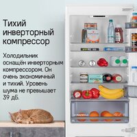 Холодильник MAUNFELD MBF177SWGR Inverter - Превью изображения №16 — Интернет-магазин 55texno.by