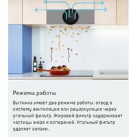 Кухонная вытяжка MAUNFELD Domina 60 (белый) - Превью изображения №15 — Интернет-магазин 55texno.by