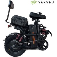 Электровелосипед Yakama R5 (черный) - Превью изображения №4 — Интернет-магазин 55texno.by