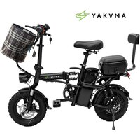 Электровелосипед Yakama R5 (черный) - Превью изображения №3 — Интернет-магазин 55texno.by