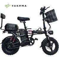 Электровелосипед Yakama R5 (черный) - Превью изображения №2 — Интернет-магазин 55texno.by