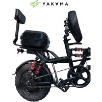 Электровелосипед Yakama R5 (черный) - Превью изображения №9 — Интернет-магазин 55texno.by
