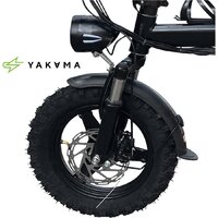 Электровелосипед Yakama R5 (черный) - Превью изображения №8 — Интернет-магазин 55texno.by
