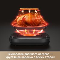 Аэрогриль (аэрофритюрница) Trouver Air Fryer FD10s Pro 6L (черный) - Превью изображения №9 — Интернет-магазин 55texno.by
