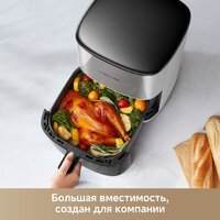 Аэрогриль (аэрофритюрница) Trouver Air Fryer FD10s Pro 6L (белый) - Превью изображения №5 — Интернет-магазин 55texno.by