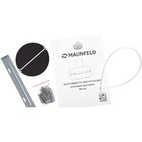 Кухонная вытяжка MAUNFELD Mersey 90 (нержавеющая сталь\черное стекло) - Превью изображения №16 — Интернет-магазин 55texno.by