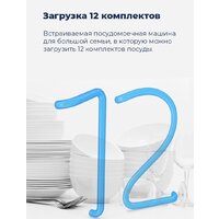 Встраиваемая посудомоечная машина MAUNFELD MLP 12S - Превью изображения №22 — Интернет-магазин 55texno.by