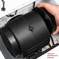 Кухонная вытяжка ZorG Neve 1260 60 S-GC (черный) - Превью изображения №2 — Интернет-магазин 55texno.by
