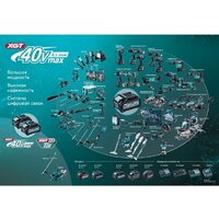 Перфоратор Makita HR010GD201 (с 2-мя АКБ, кейс) - Превью изображения №4 — Интернет-магазин 55texno.by