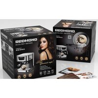 Рожковая кофеварка Redmond (Редмонд) RCM-M1513 - Превью изображения №4 — Интернет-магазин 55texno.by