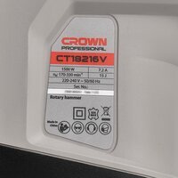 Перфоратор Crown CT18216V BMC - Превью изображения №8 — Интернет-магазин 55texno.by
