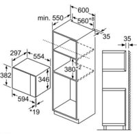 Микроволновая печь Bosch BFL524MS0 - Превью изображения №3 — Интернет-магазин 55texno.by