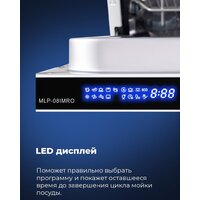 Встраиваемая посудомоечная машина MAUNFELD MLP-08IMRO - Превью изображения №26 — Интернет-магазин 55texno.by