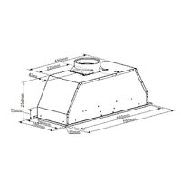 Кухонная вытяжка MAUNFELD Crosby Light 70 (нержавеющая сталь) - Превью изображения №2 — Интернет-магазин 55texno.by